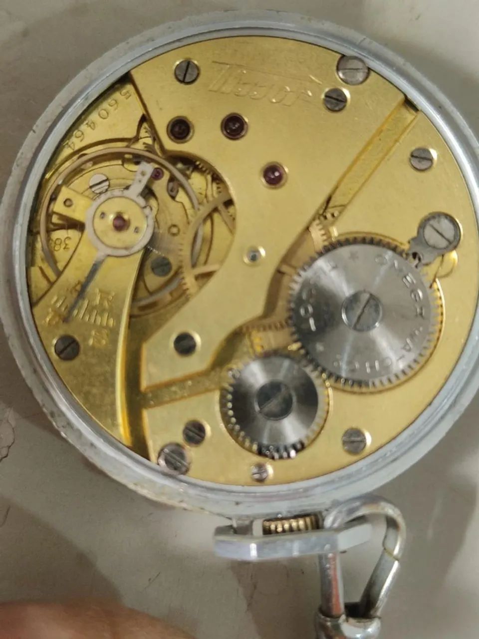 Relógio de bolso omega Tissot funcionando  - Foto 3