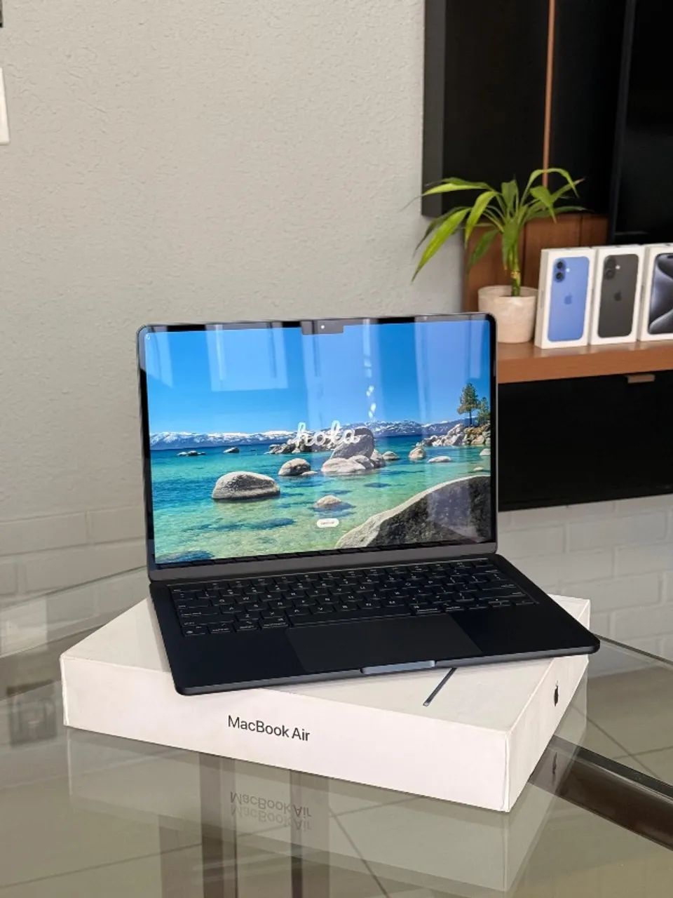 Apple MacBook M3 Air 256gb 16gb - Midnight - 1 Ano de Garantia