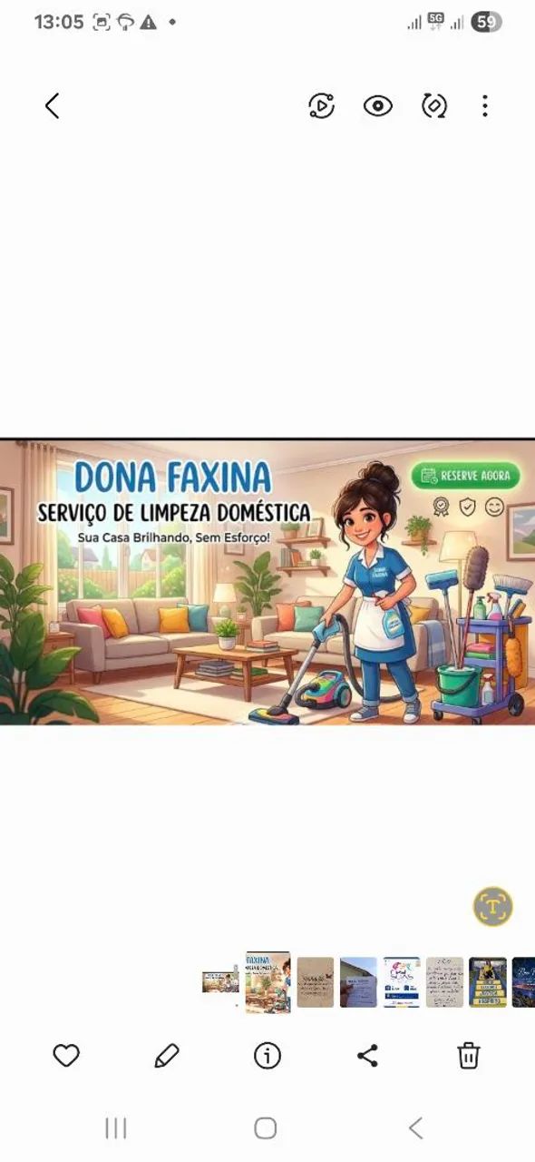 Faxina perfeita!