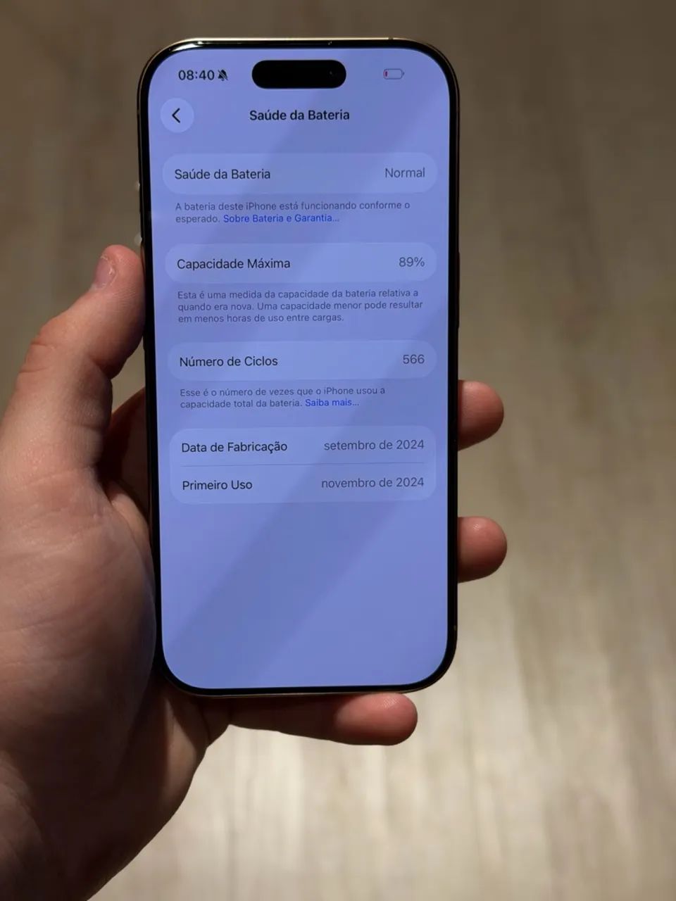 IPhone 16 Pro 128gb Usado (Muito conservado) - Foto 4