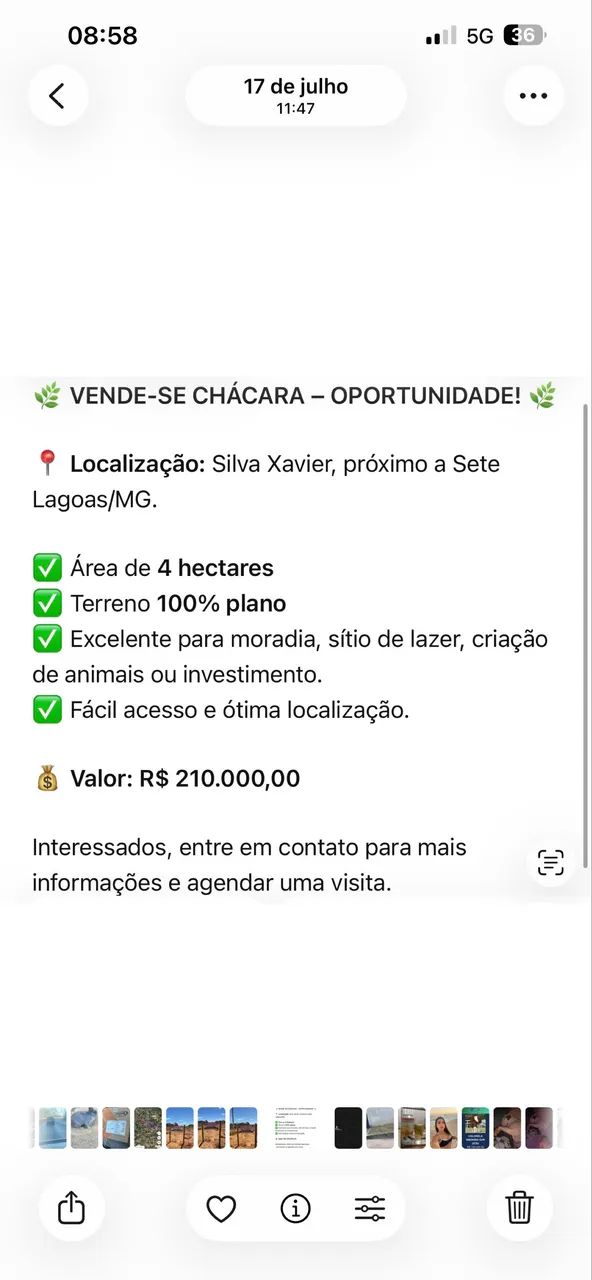 Chácara em Silva Xavier - Com escritura- - Foto 5