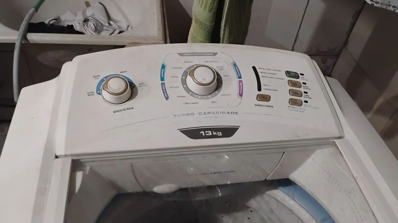 Vendo máquina de lavar automática 13 kilos - Foto 4