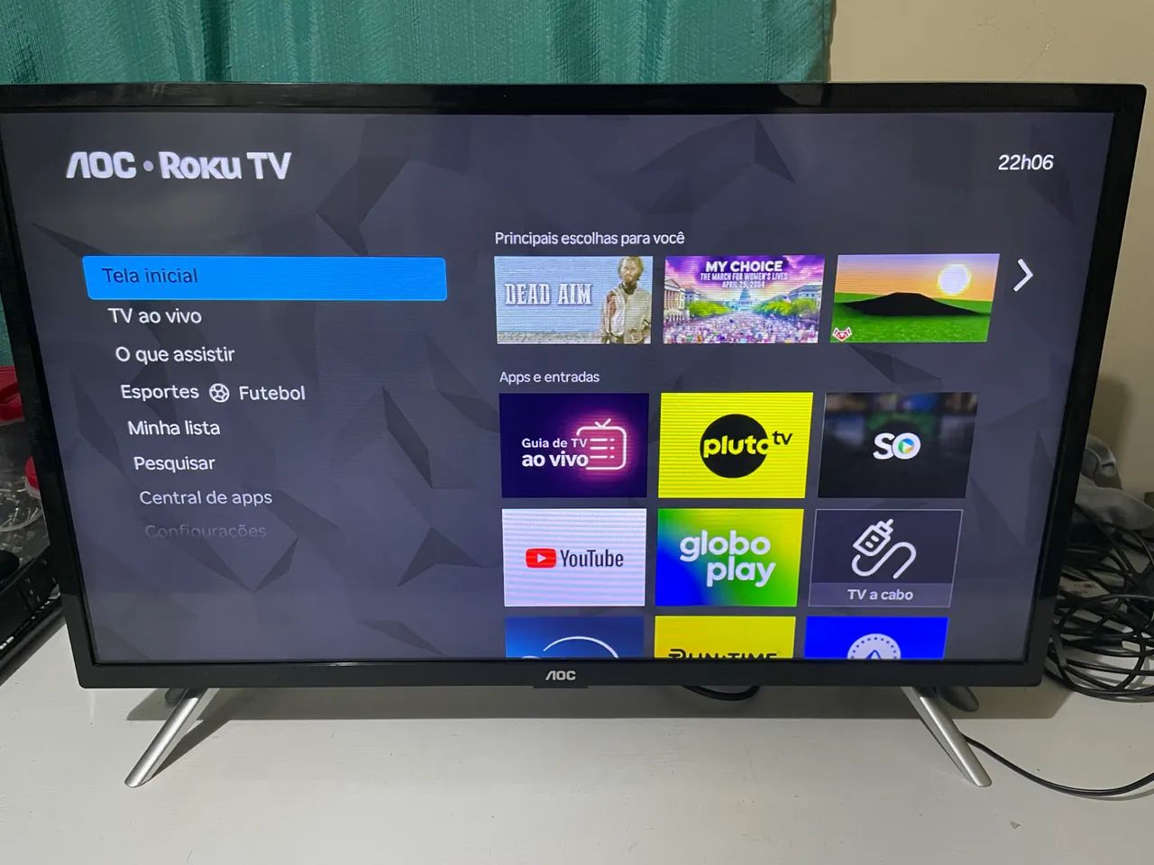 Tv 32 Smart Aoc Roku - Foto 5