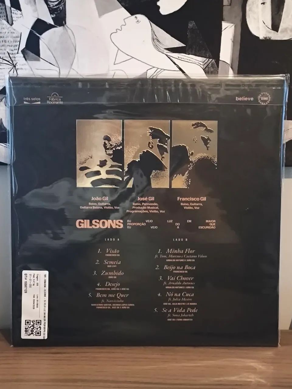 LP Vinil Os Gilson Eu vejo a Luz LACRADO  - Foto 2