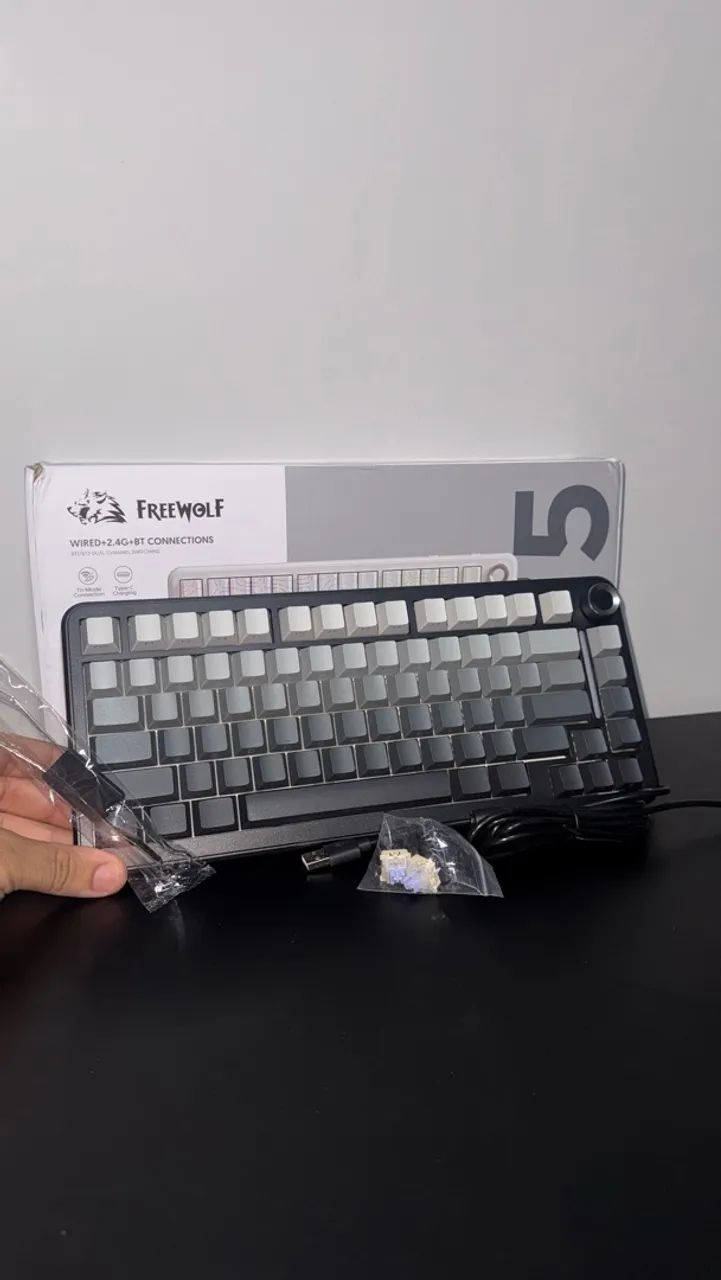 Teclado mecânico gamer 