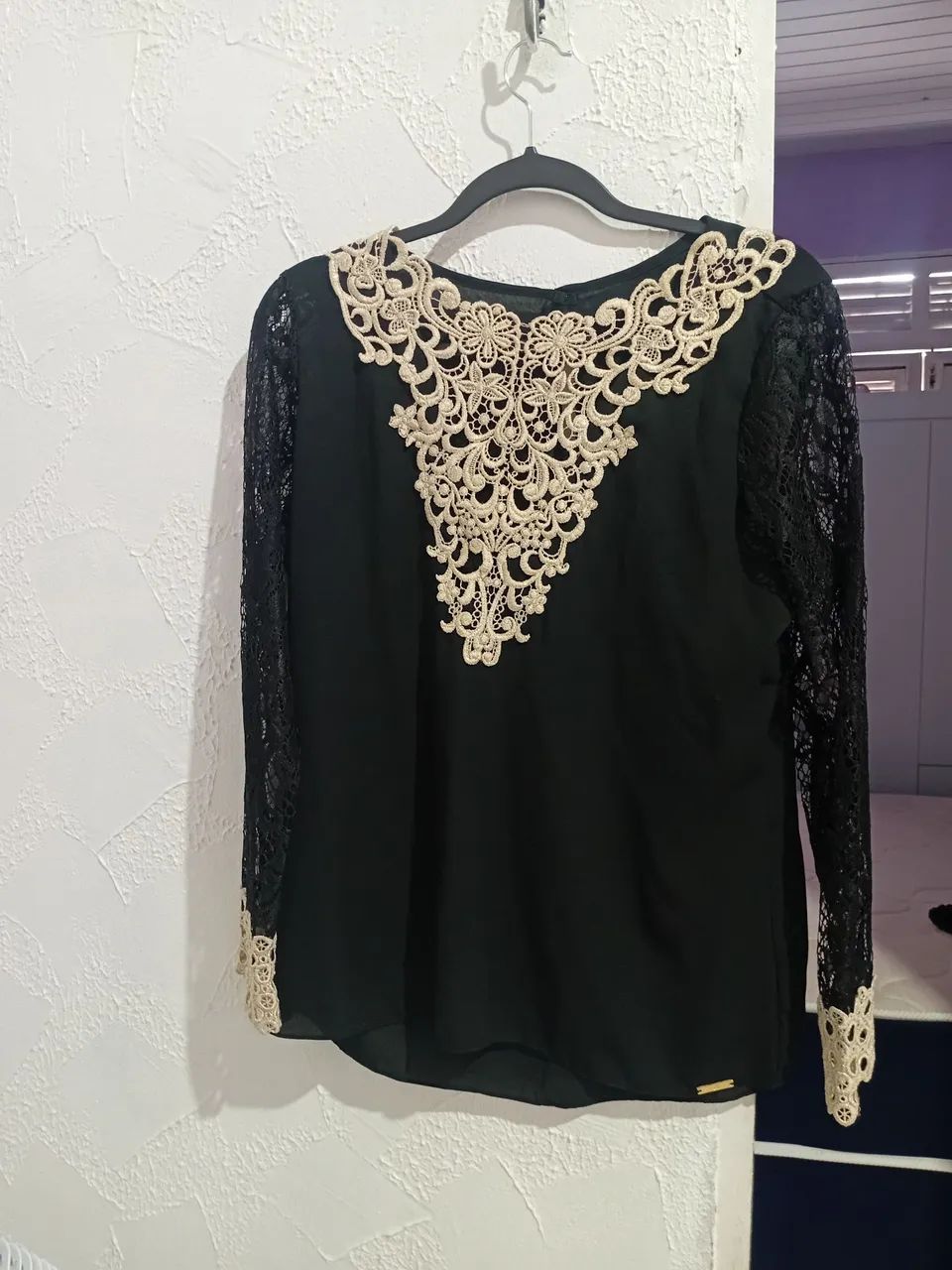 Blusa social de renda linda! - Foto 2