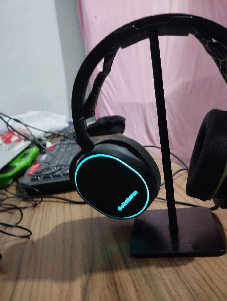 fone steelseries arctis 5 R$ 250 - Foto 3