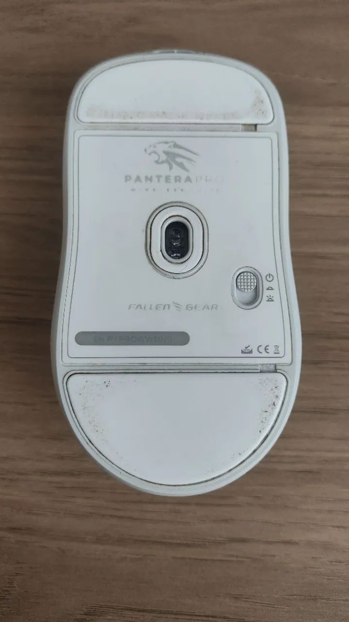 Mouse Fallen Pantera Pro Branco - Foto 2
