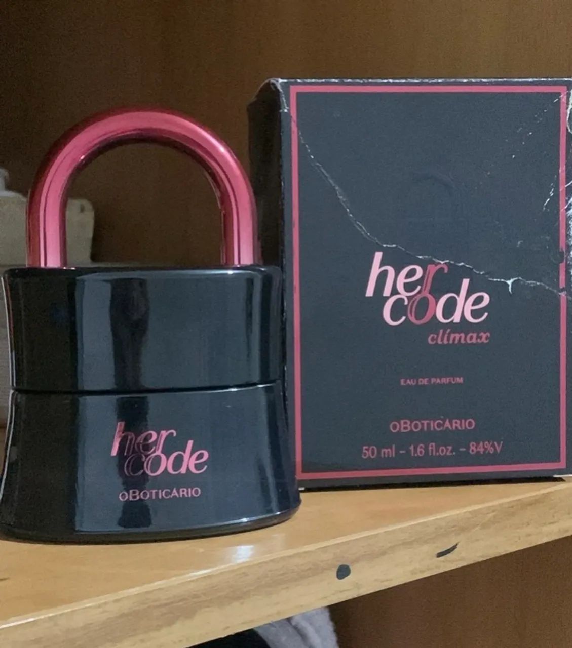 Perfume Her Code Clímax  Boticário novo 2029