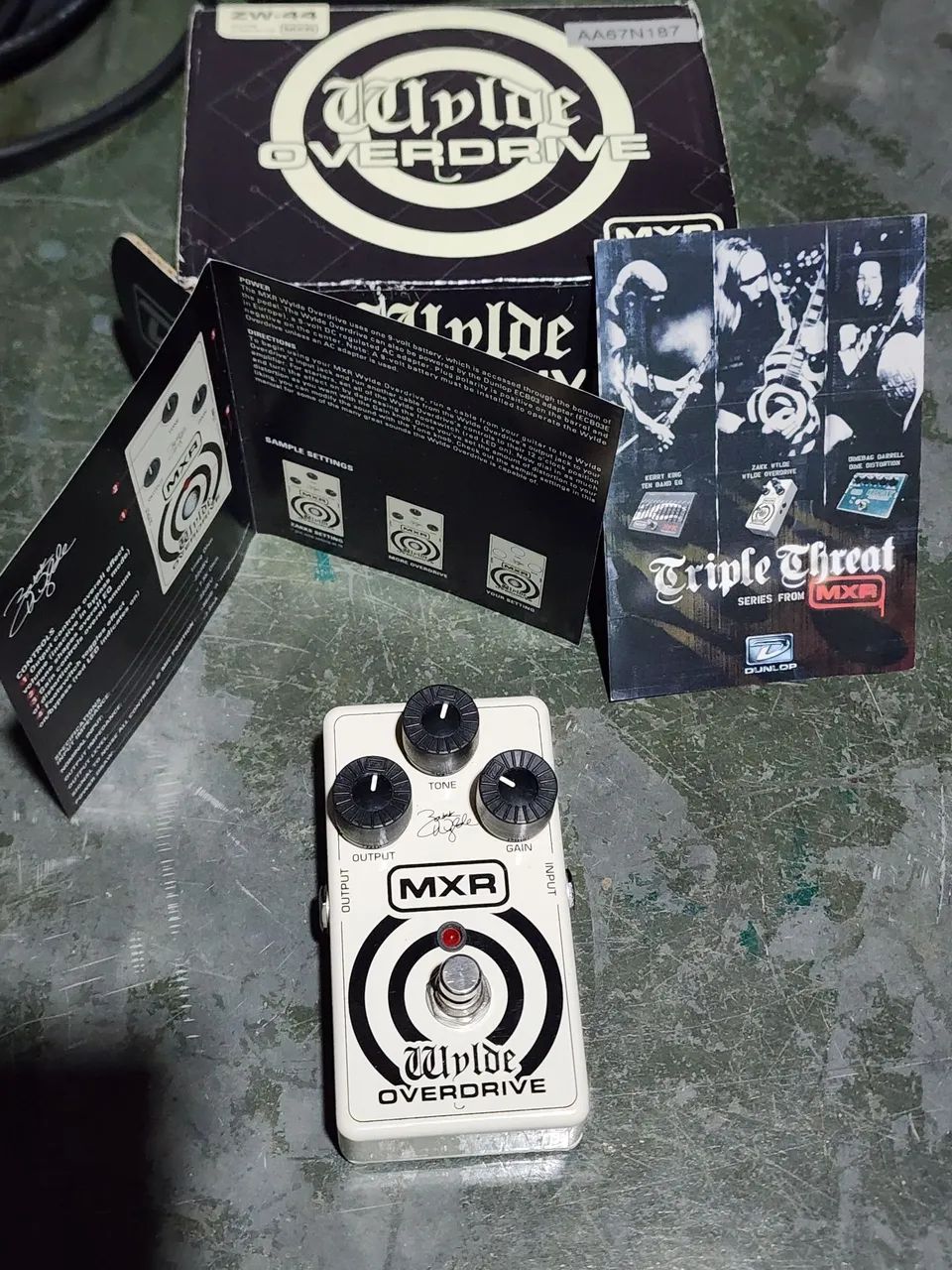 Pedal MXR ZW44 Wylde Overdrive - Ótimo Estado - Instrumentos
