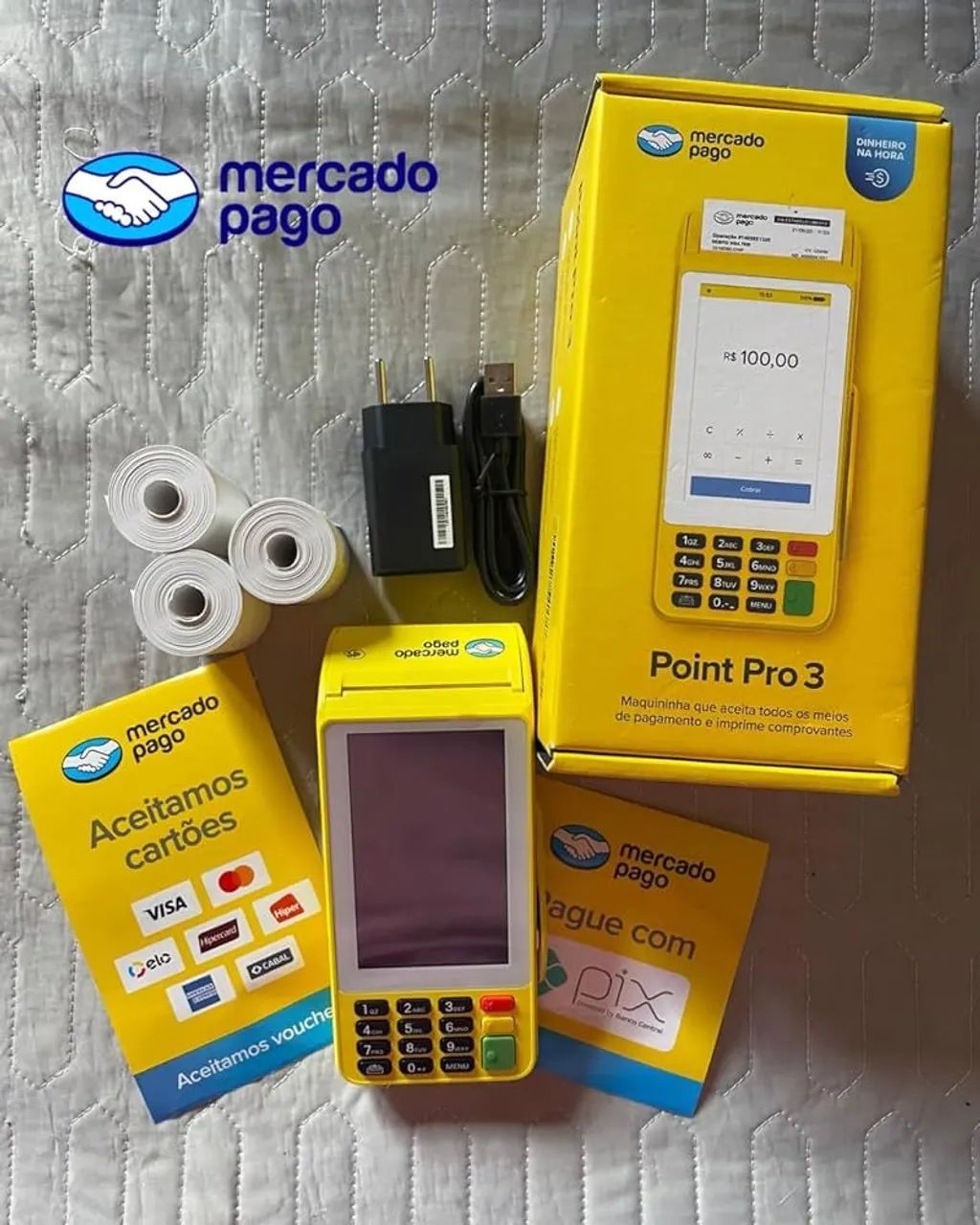Máquina de cartão point pro 3