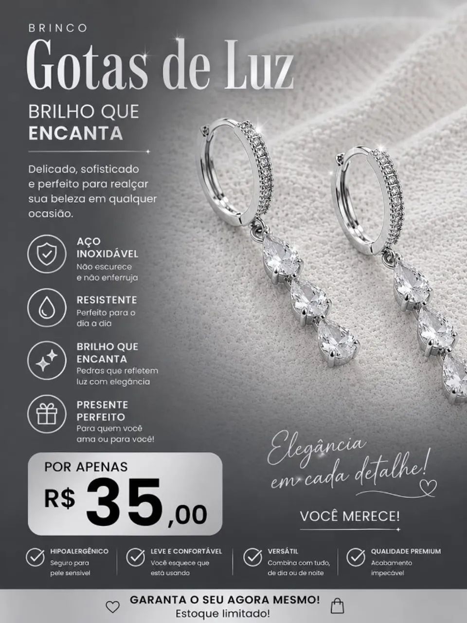 Joias inoxidável  - Foto 5