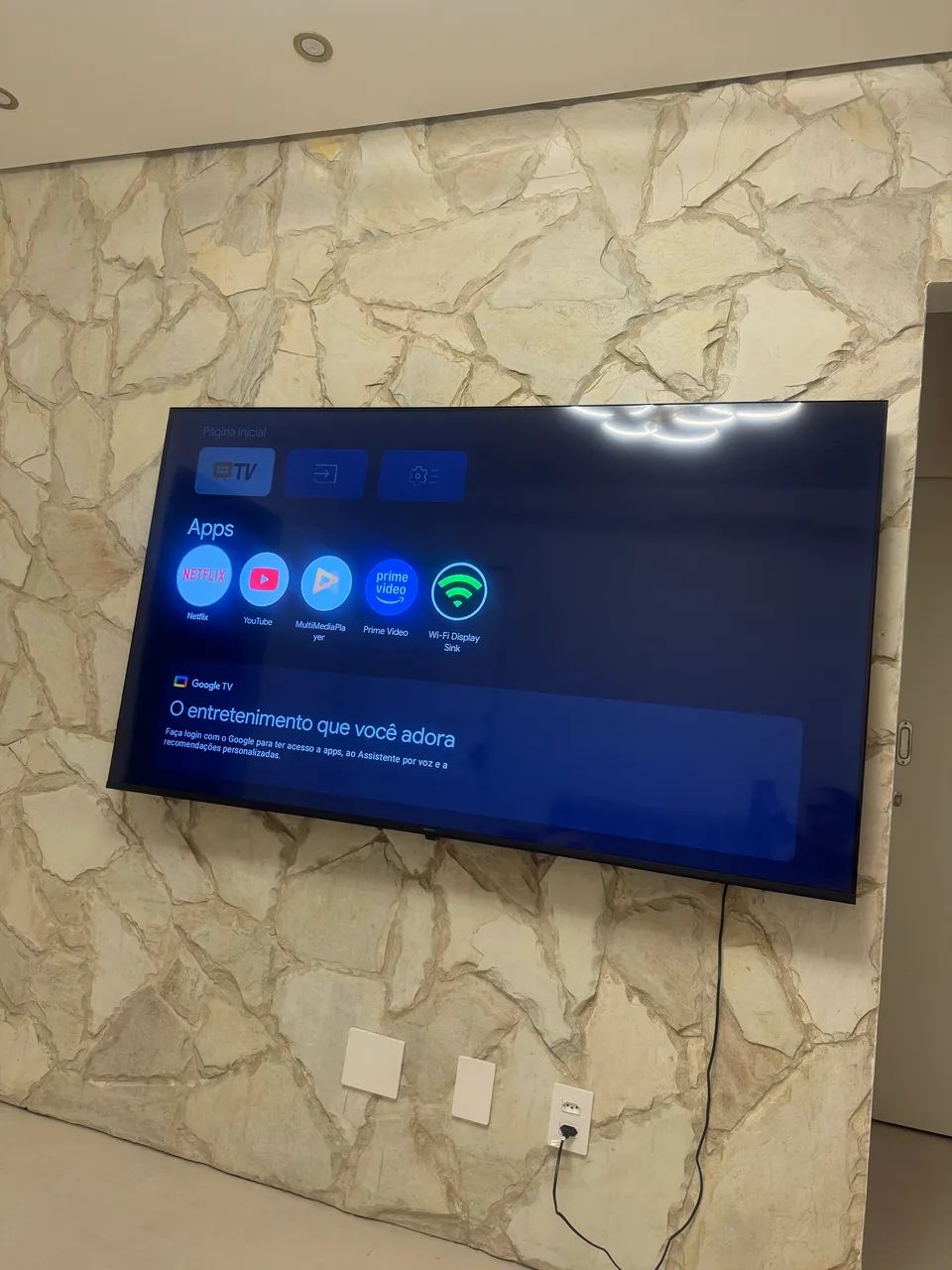 Smart TV 4K 75P - Philips NOVA - Foto 2