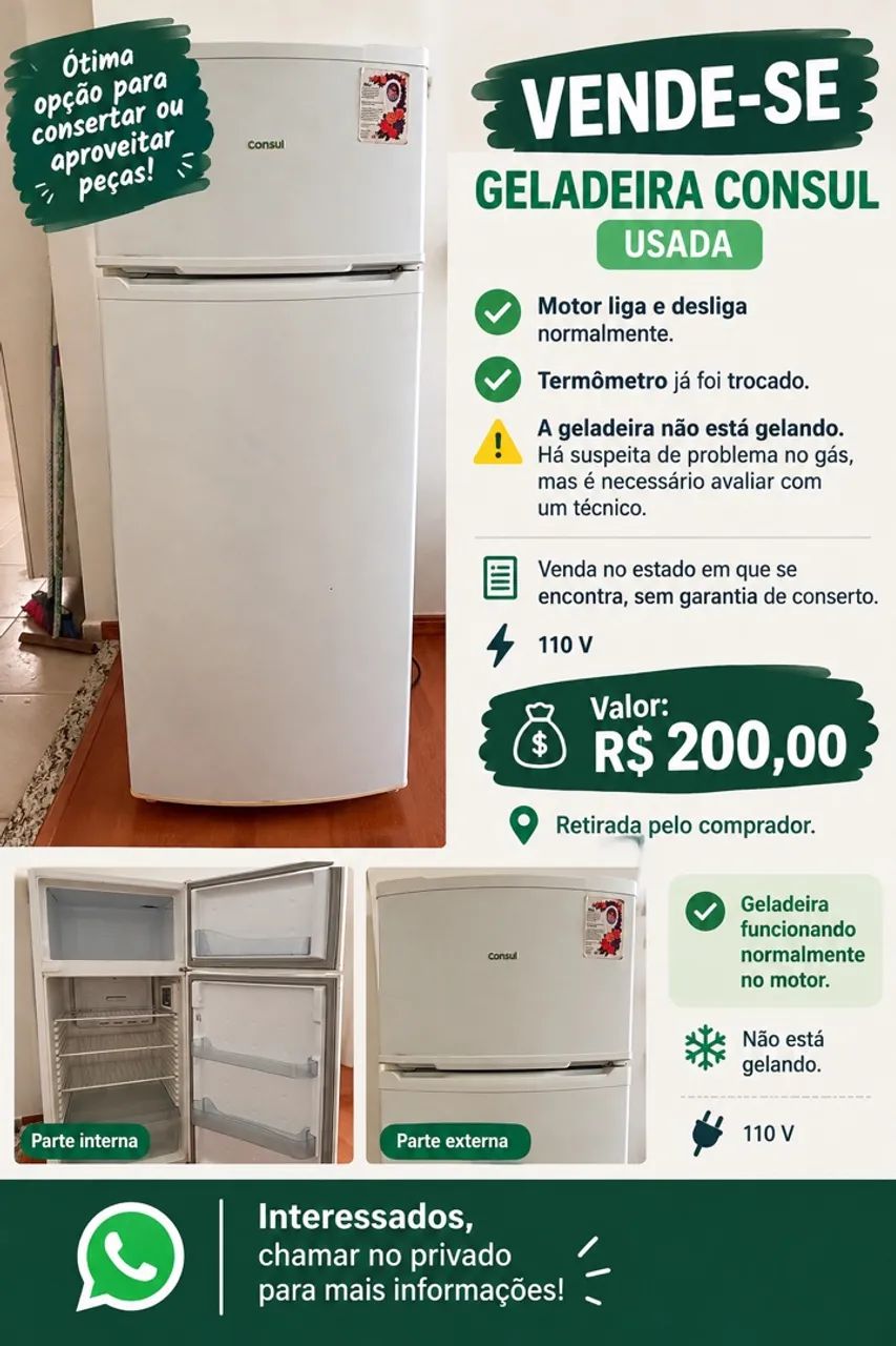 Geladeira cônsul