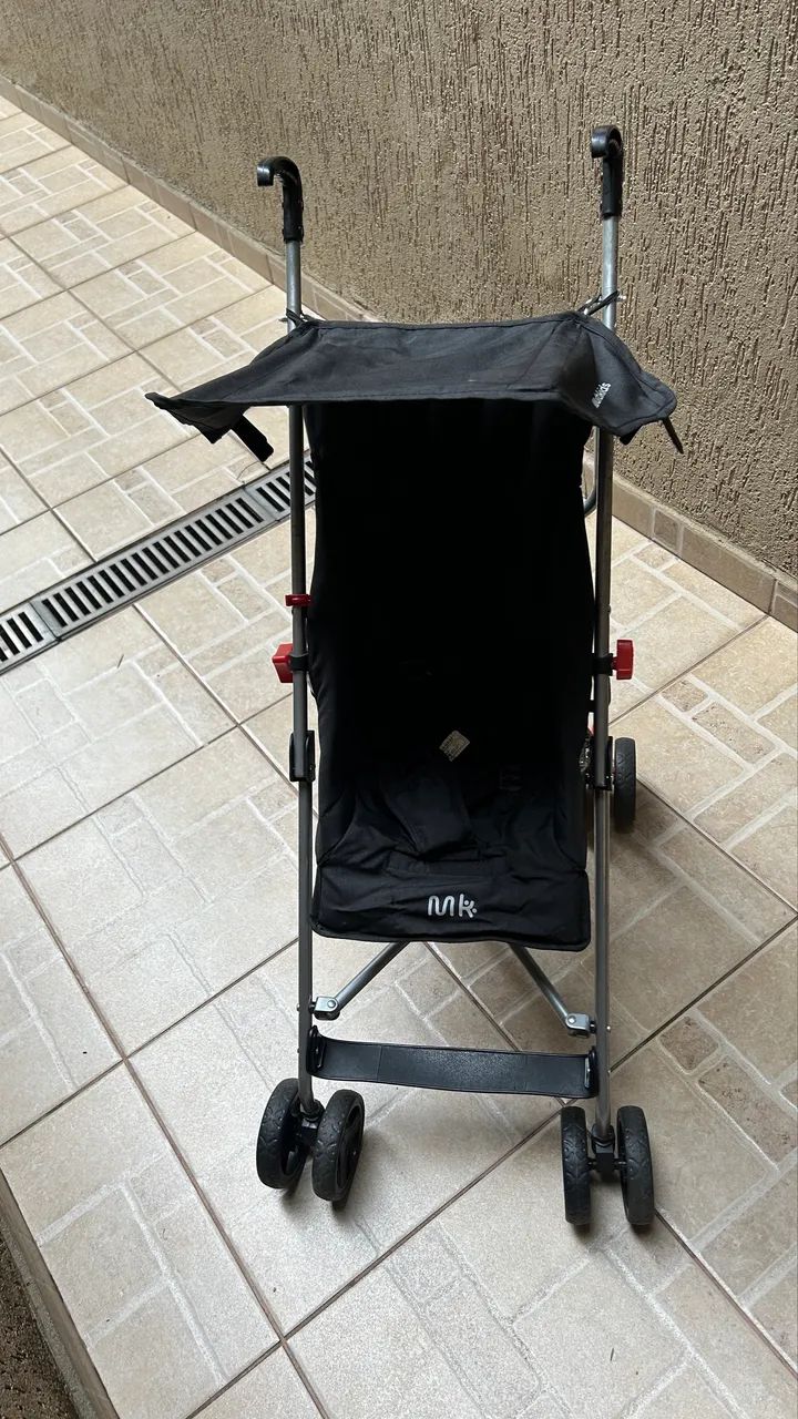 Carrinho Estilo Guarda Chuva Multikids Baby Pocket Plus Preto - Foto 2