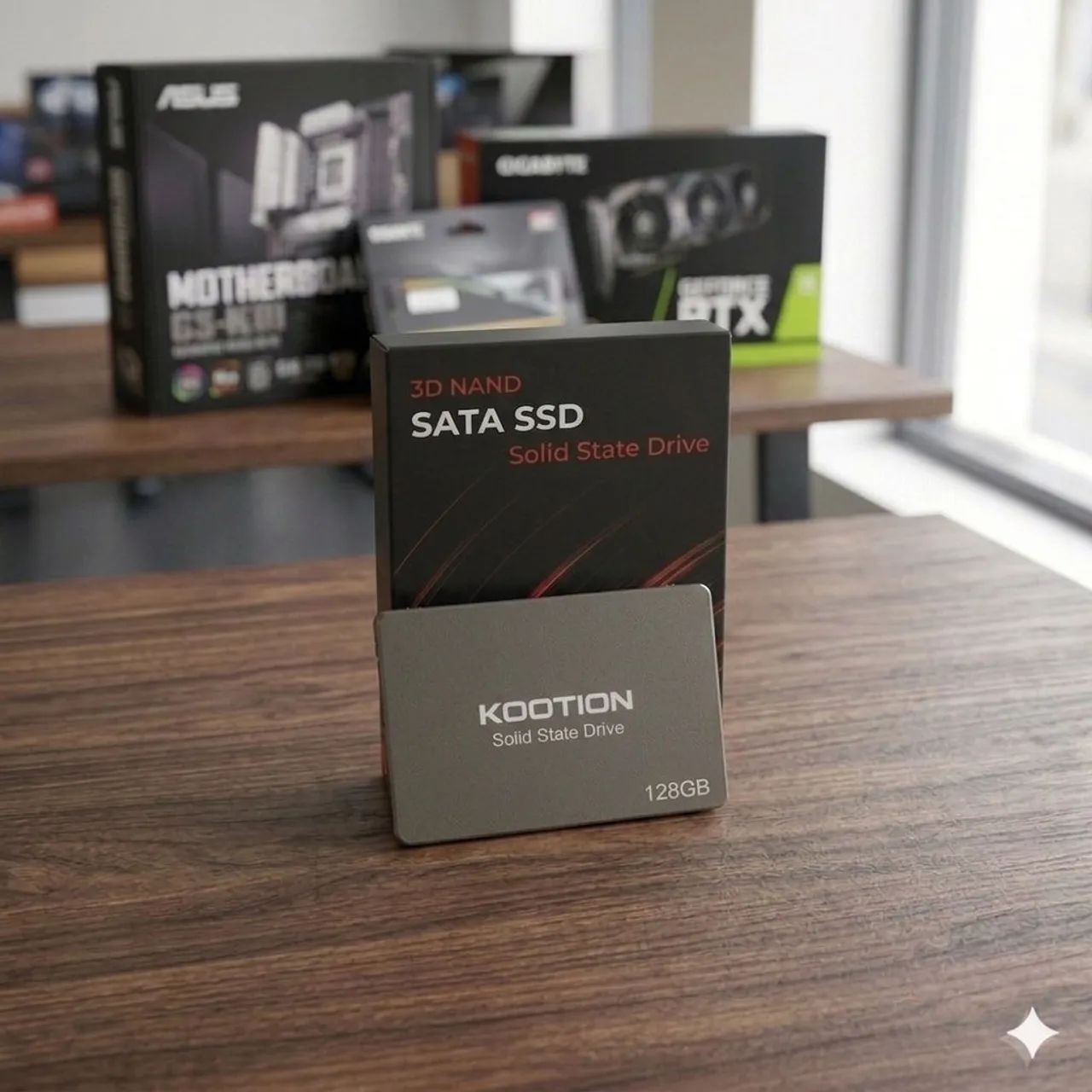 SSD 128GB KOOTION - Mais Velocidade para seu PC/Notebook