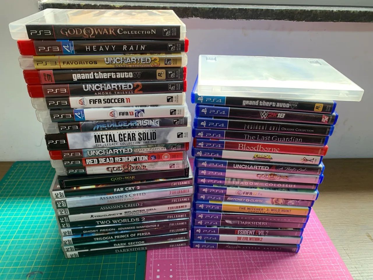 Jogos PS3, PS4 e PC