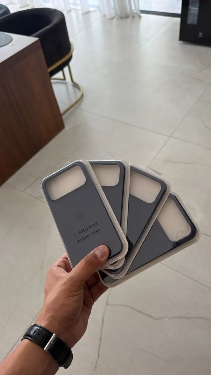 Capinha de silicone 17 pro Max e 18 pro Max  - Foto 4