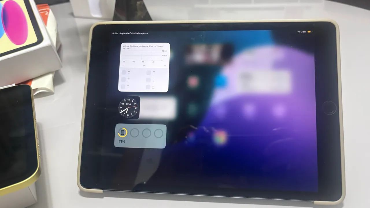 iPad 7ª Geração 128GB Wi-Fi + Cellular (Com Nota Fiscal e Acessórios) - Foto 4