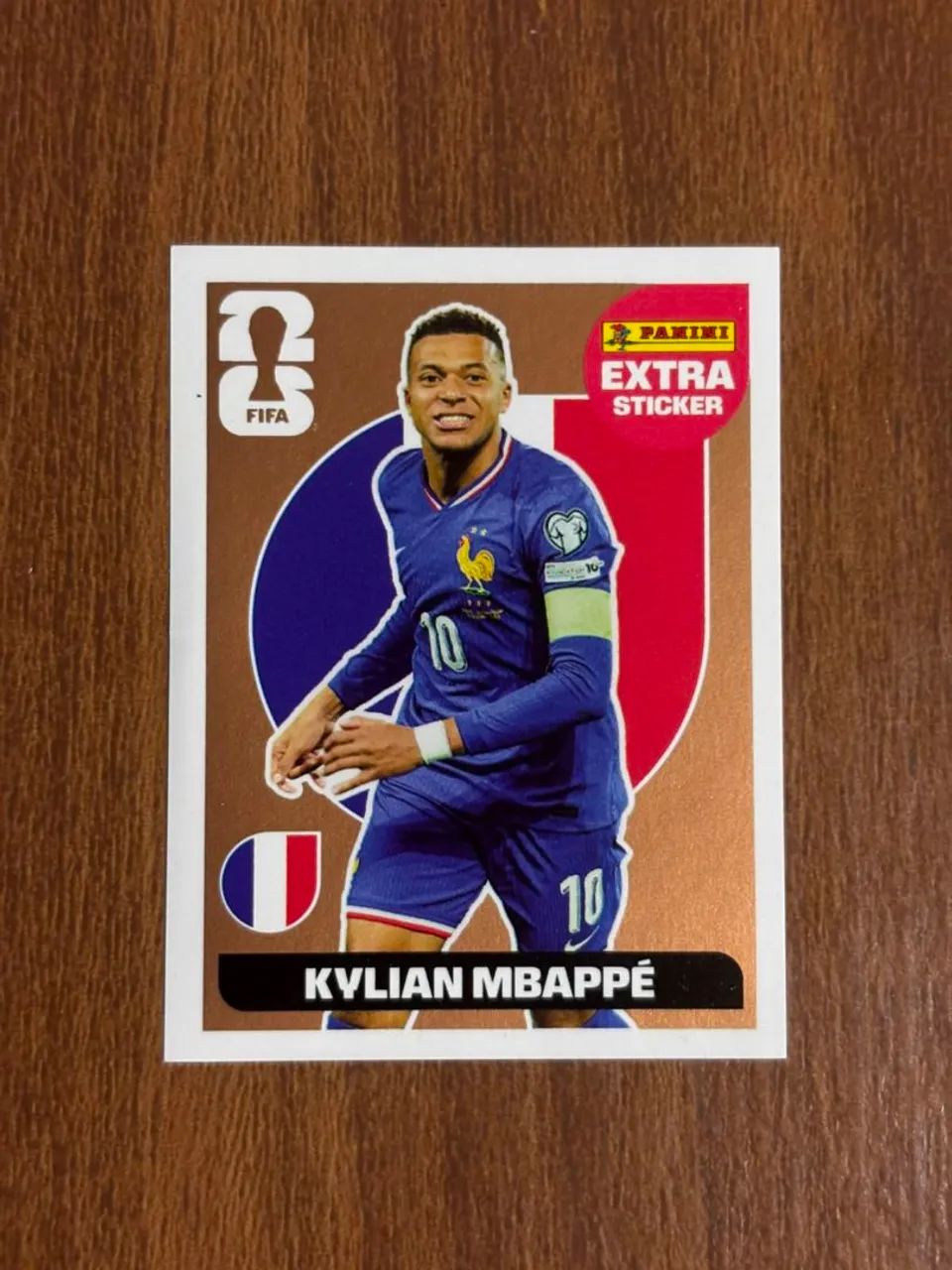 Figurinha lendária KYLIAN MBAPPÉ 2026