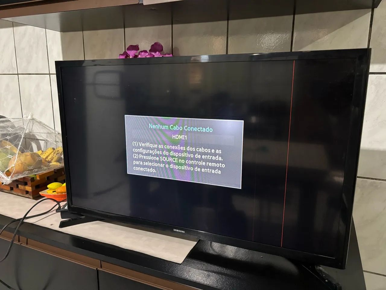 TELEVISÃO SAMSUNG 32 POLEGADAS 