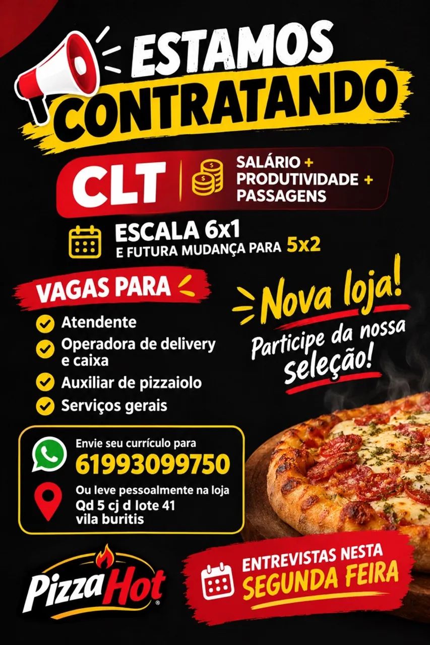 Vagas de emprego 