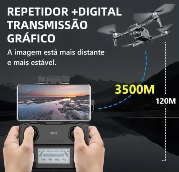 Drone profissional Sjrc F22s Pro Gps - Foto 3