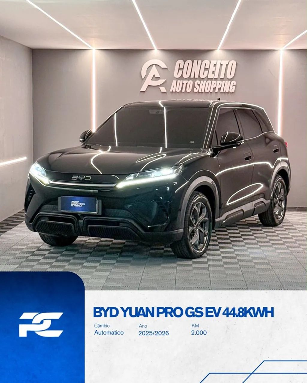 BYD Yuan Pro Elétrico 2026