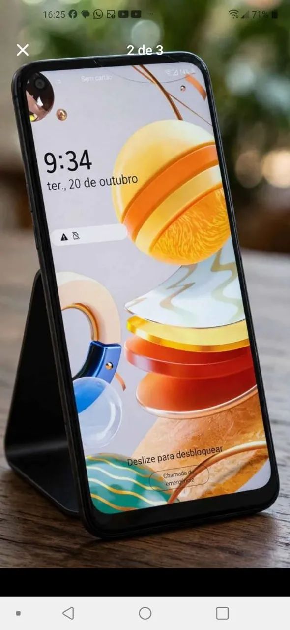 Lg k61 128gb - Foto 2