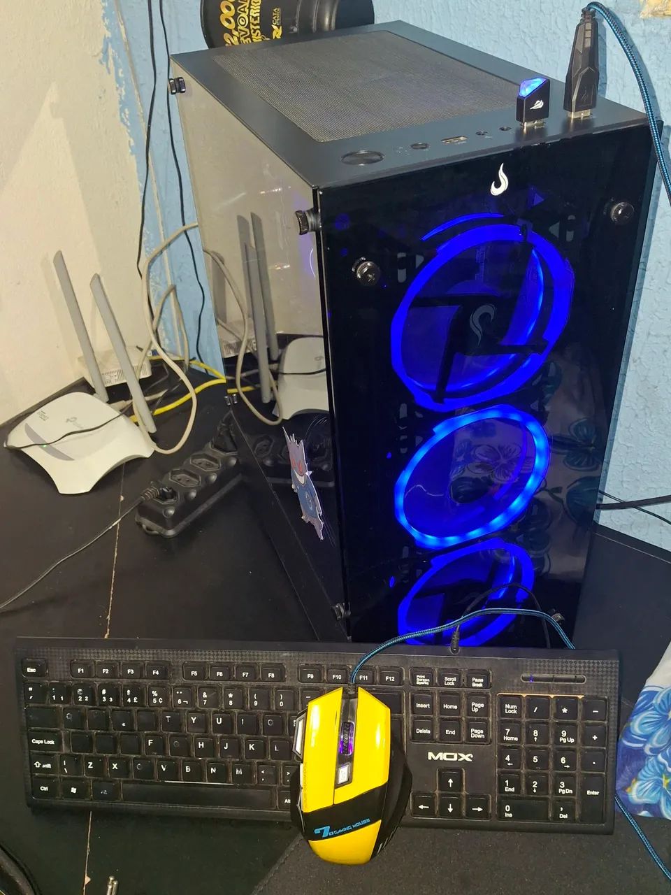 PC Gamer Completo RGB - i5 + Placa de Vídeo