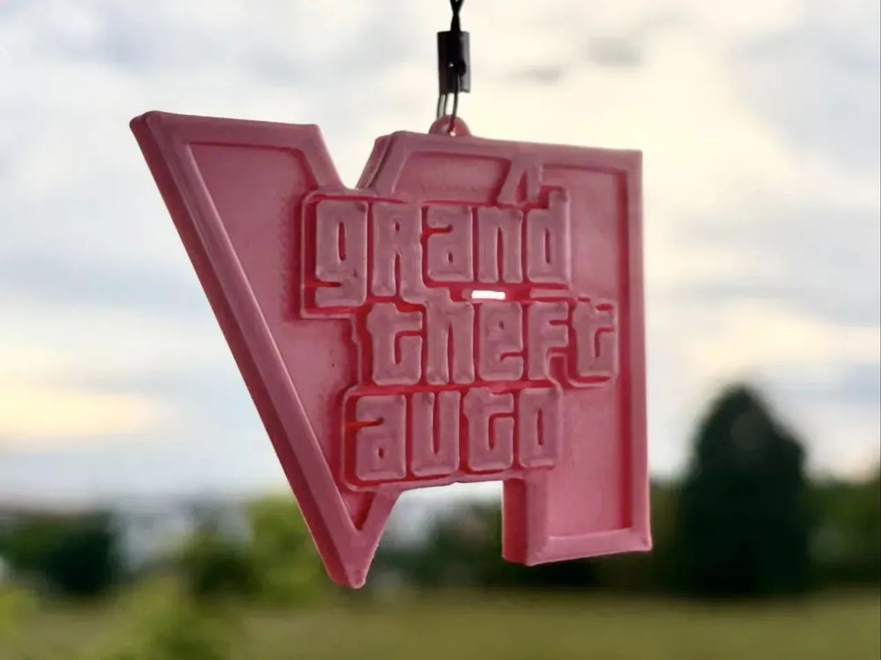 Chaveiro personalizado tema GTA 6 - Foto 2