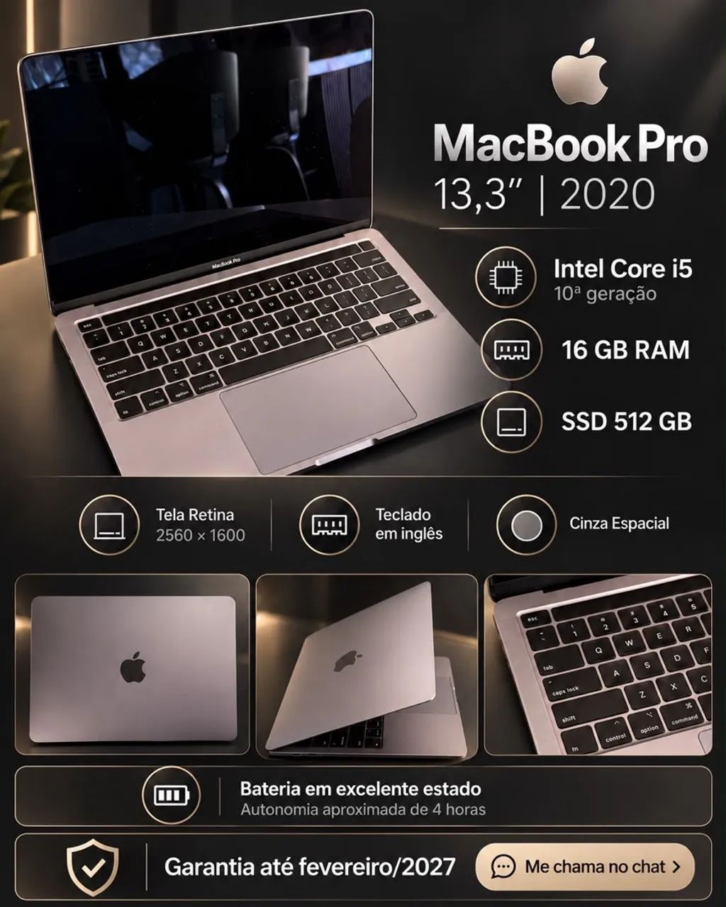 MacBook Pro 2020 - 16gb