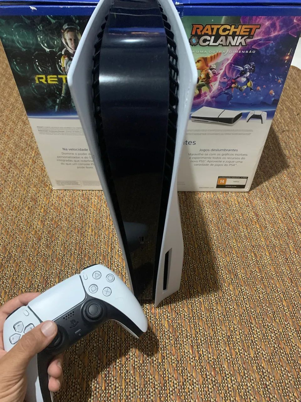 PS5-FAT COM LEITOR DE DISCO - Foto 3