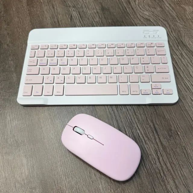 Mouse e Teclado Átomo Kit sem Fio - Foto 5