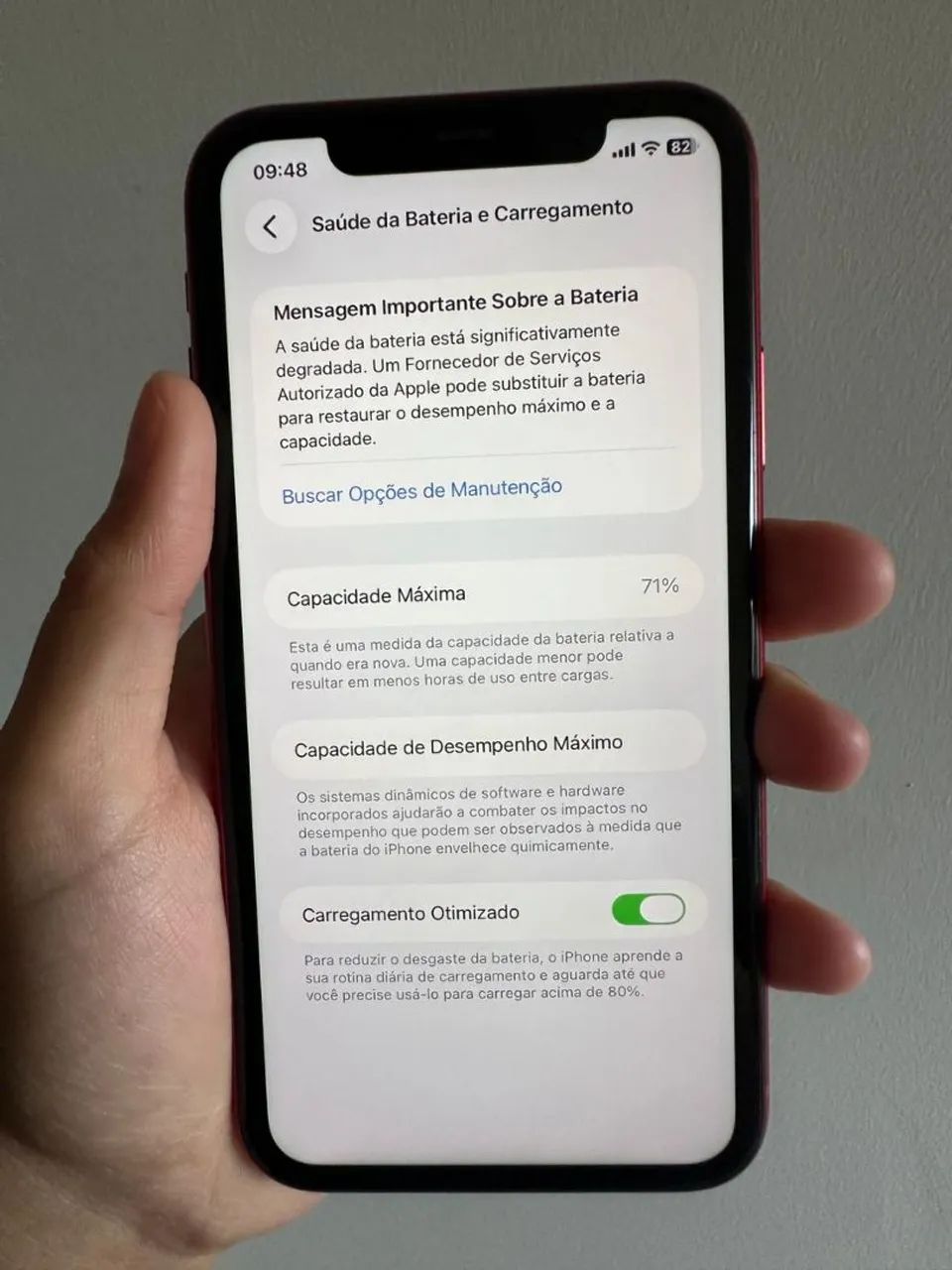 Iphone 11 Vermelho 128gb - Foto 4