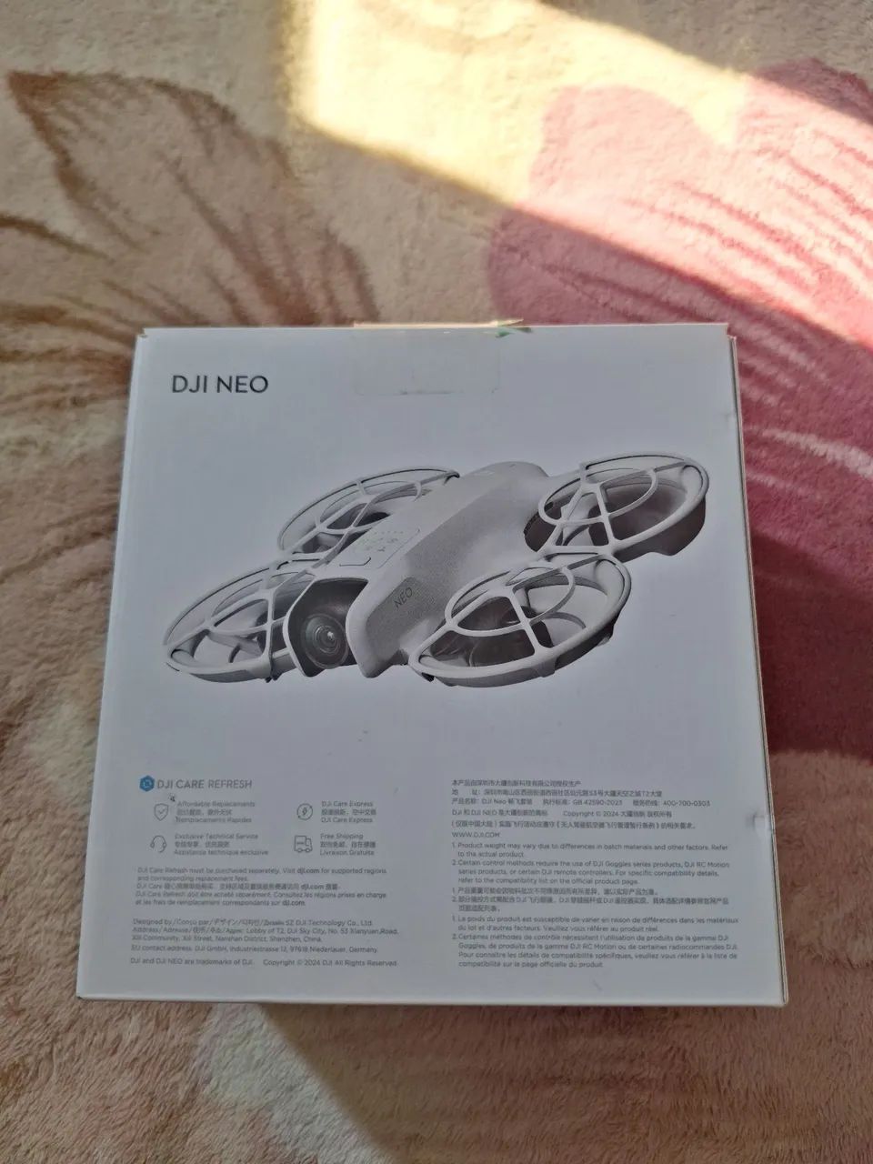 Drone DJI Neo 4K Original - Caixa + Nota Fiscal - Foto 5