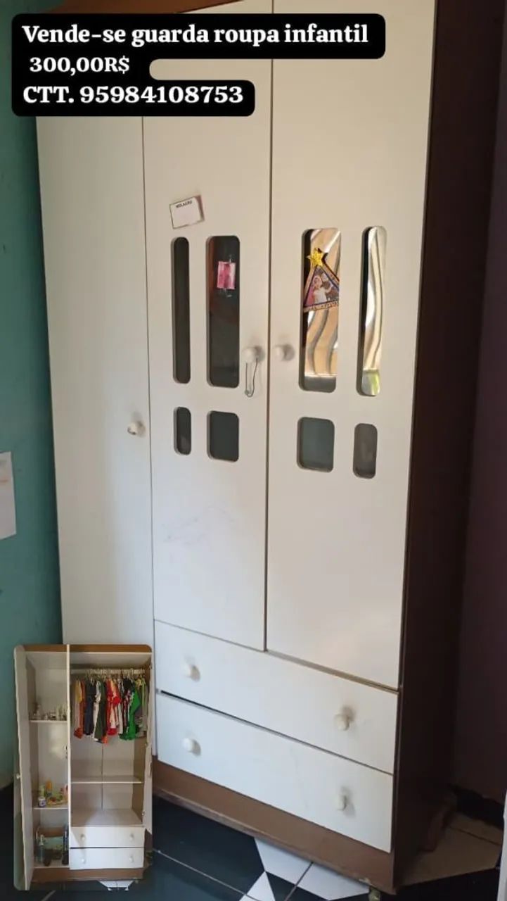 Guarda roupa infantil 
