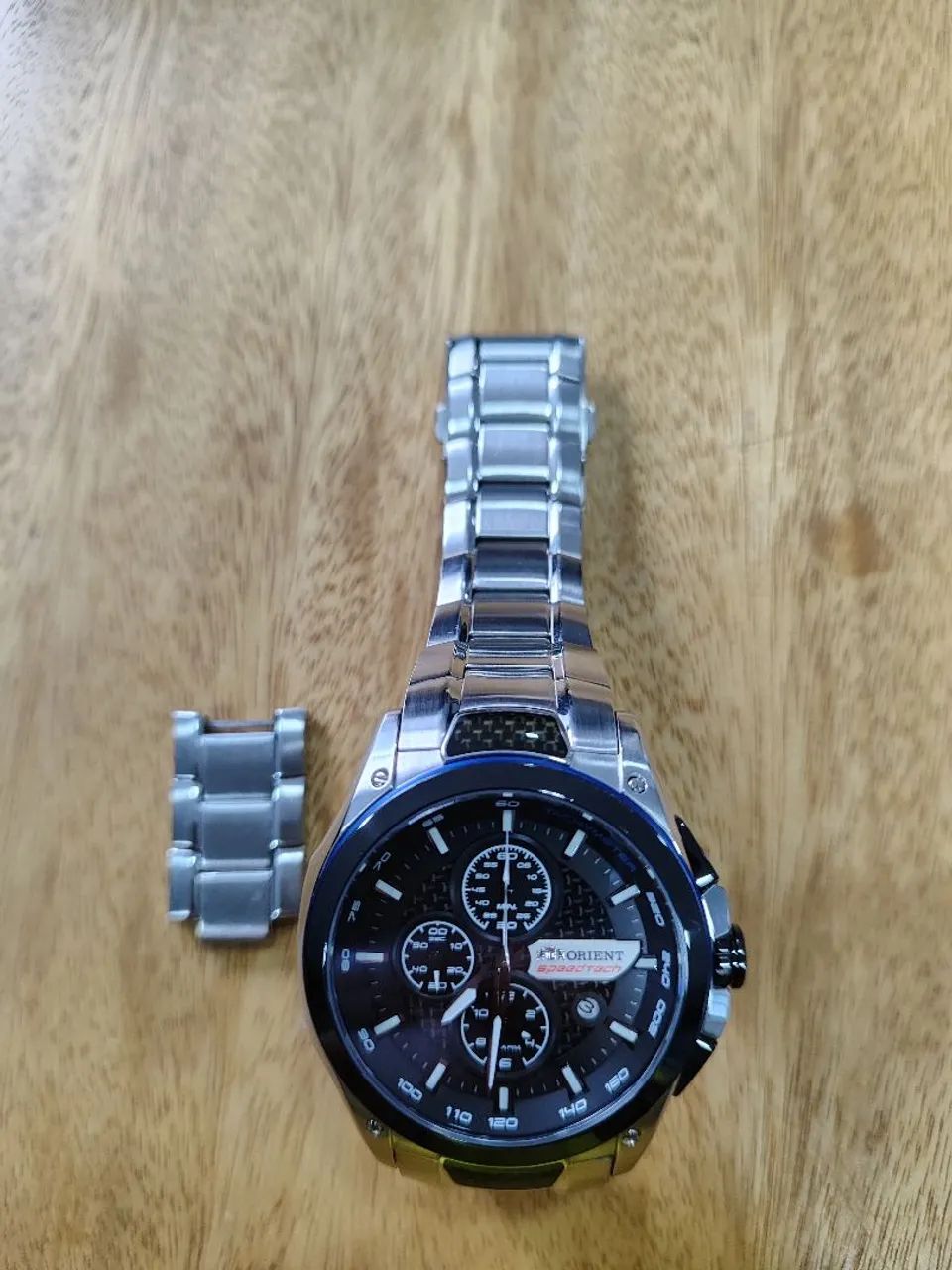 Relógio Masculino Orient SpeedTech MBSSC112 P1SX - Foto 2