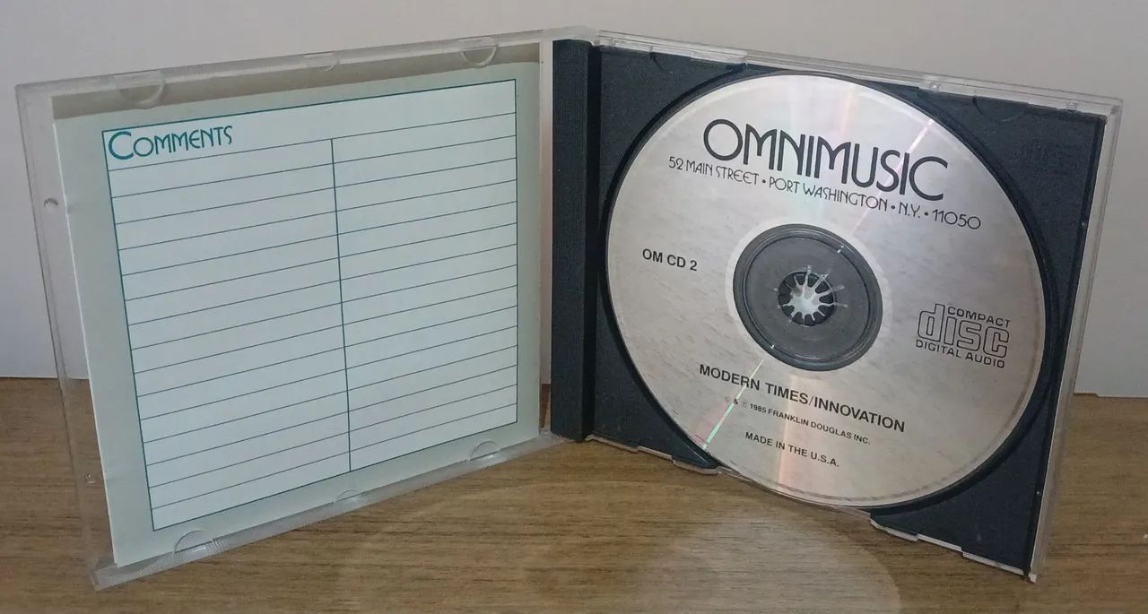 CD omnimusic modern times/innovation 1985 - Foto 2