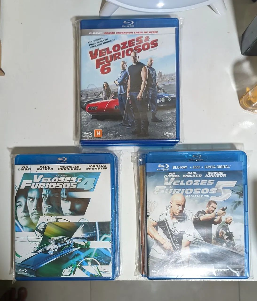 Blu Ray Velozes e Furiosos 1 ao 8 402625091747850242