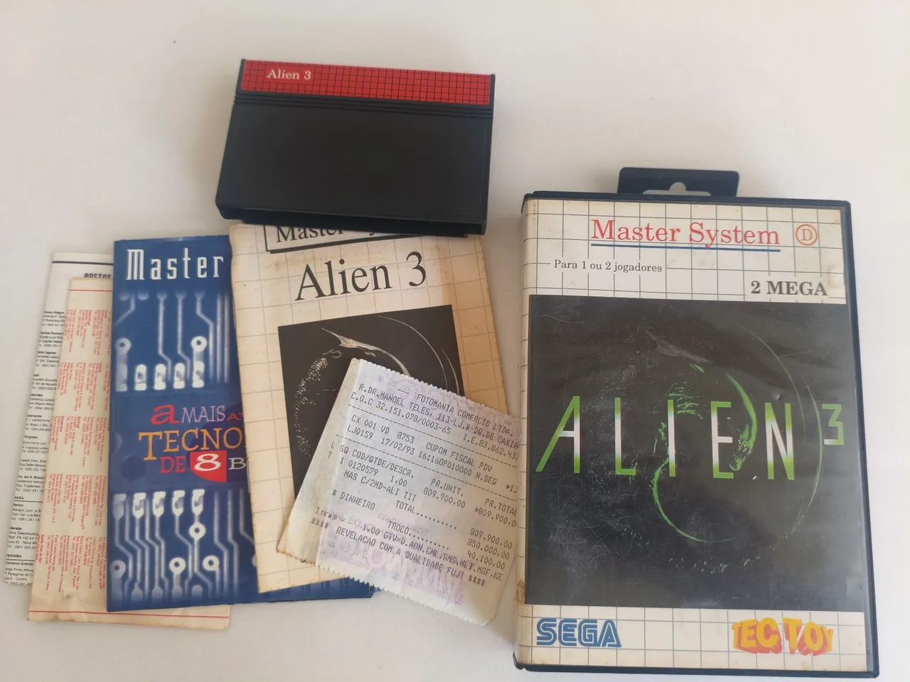 ALLIEN 3 para master System 
