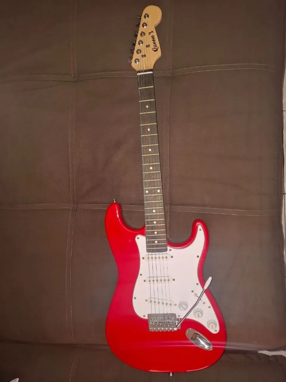 Violão, guitarra e amplificador (com cabos) - Foto 3