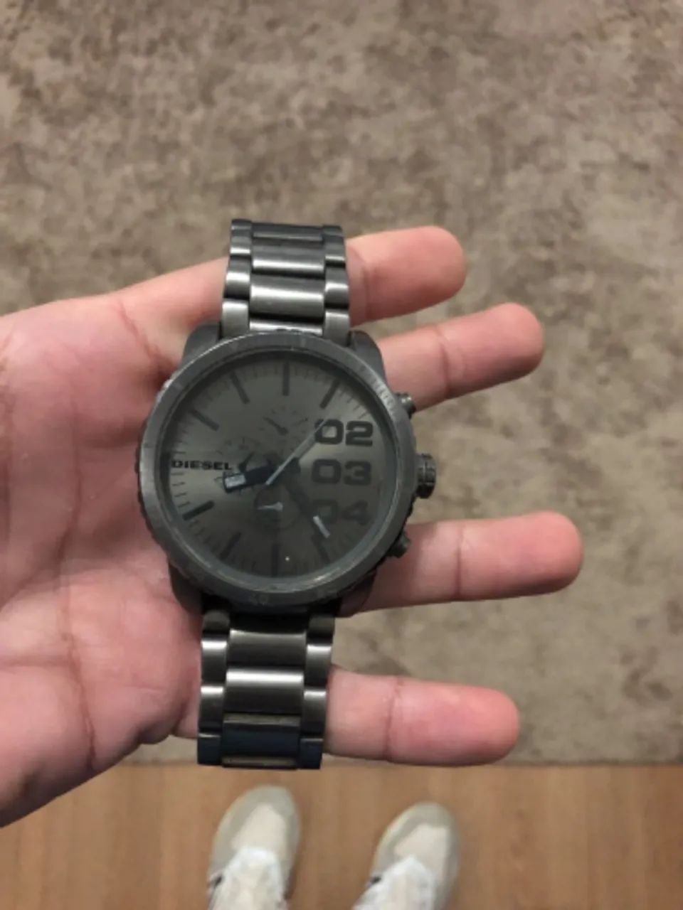 Relógio Diesel Dz-4215 Gunmental Cinza