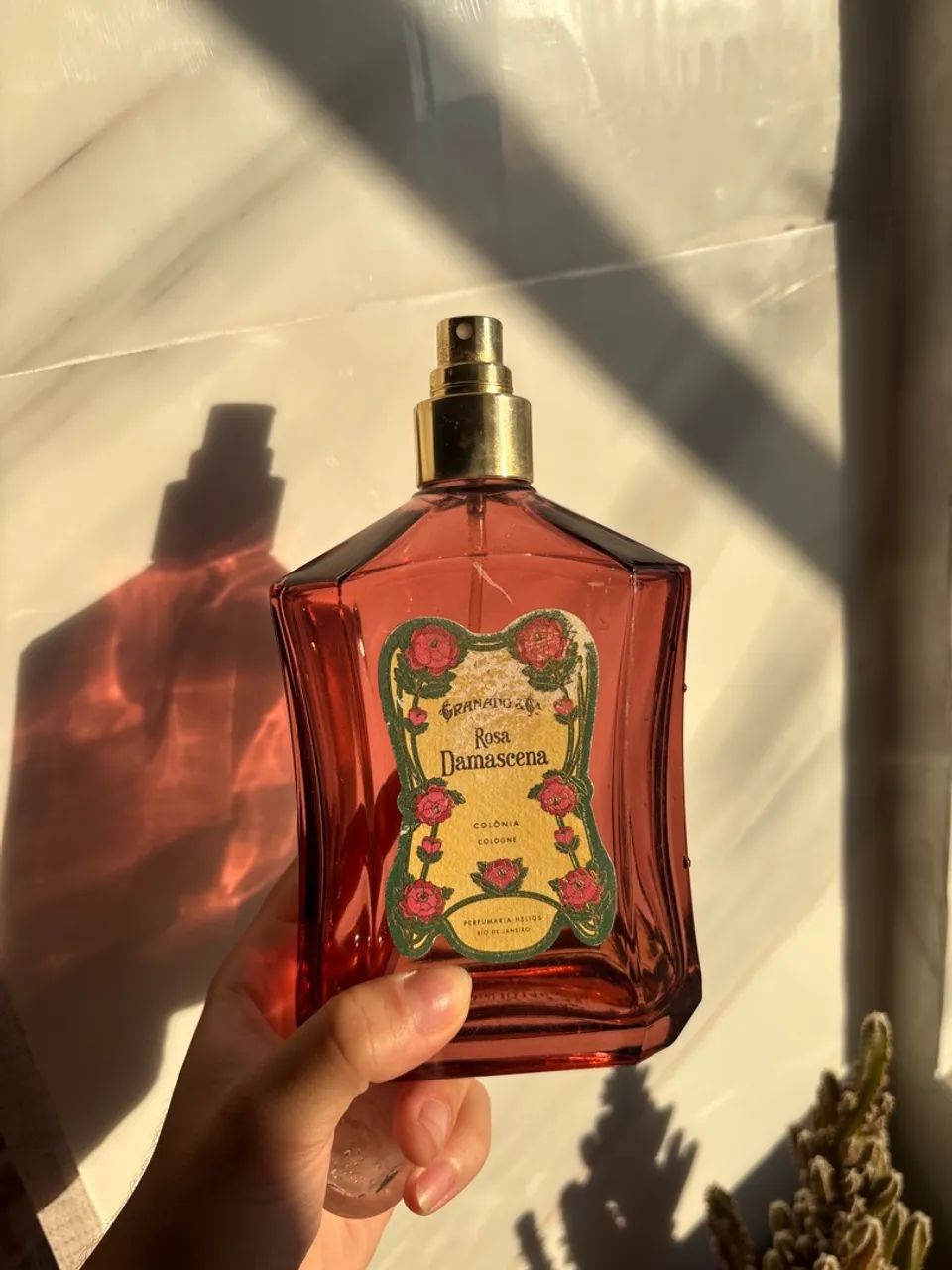 Perfume rosa Damascena (frasco vazio) - Foto 2