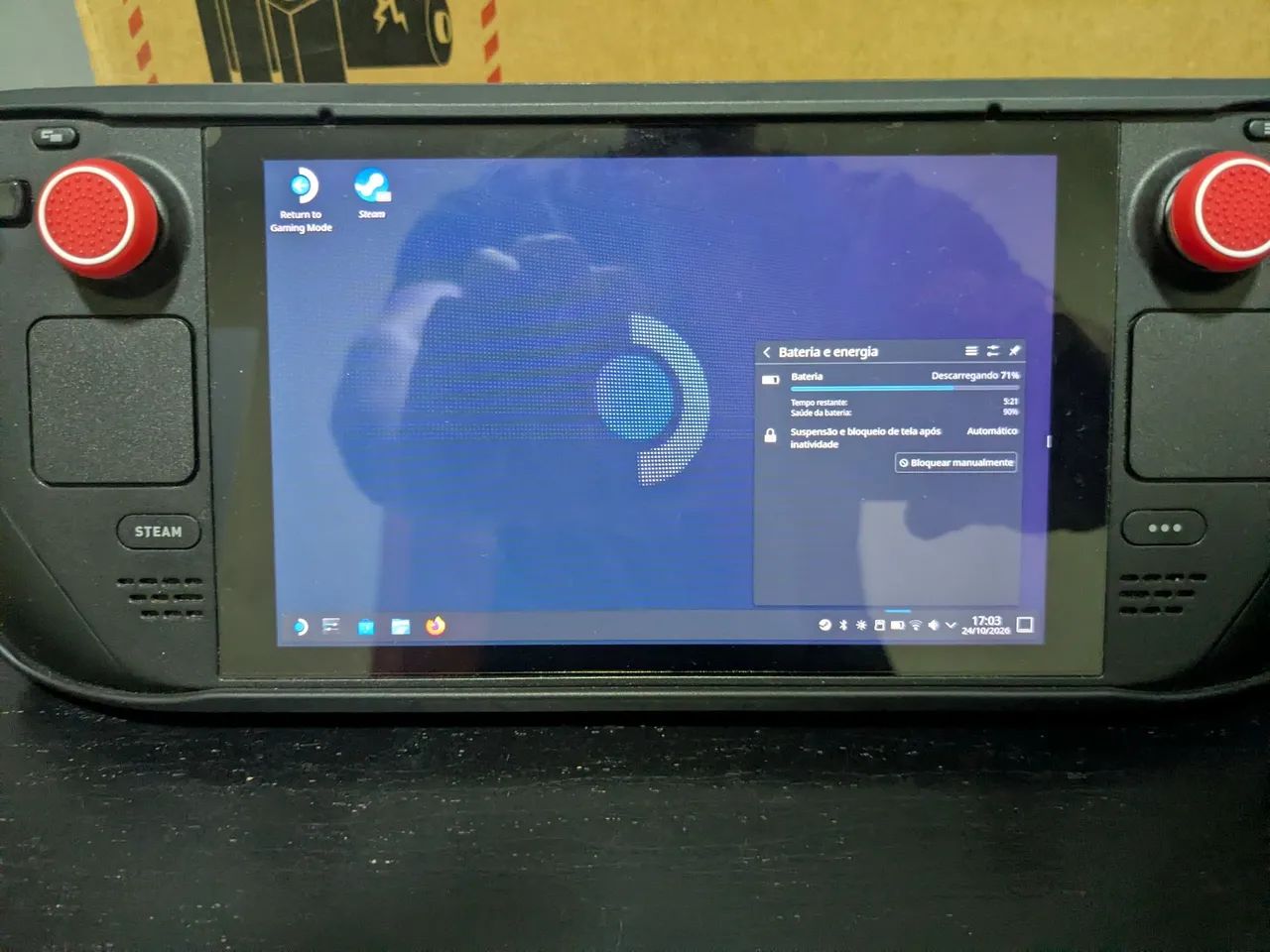 Steam deck LCD 512gb + 128gb sd - Foto 2