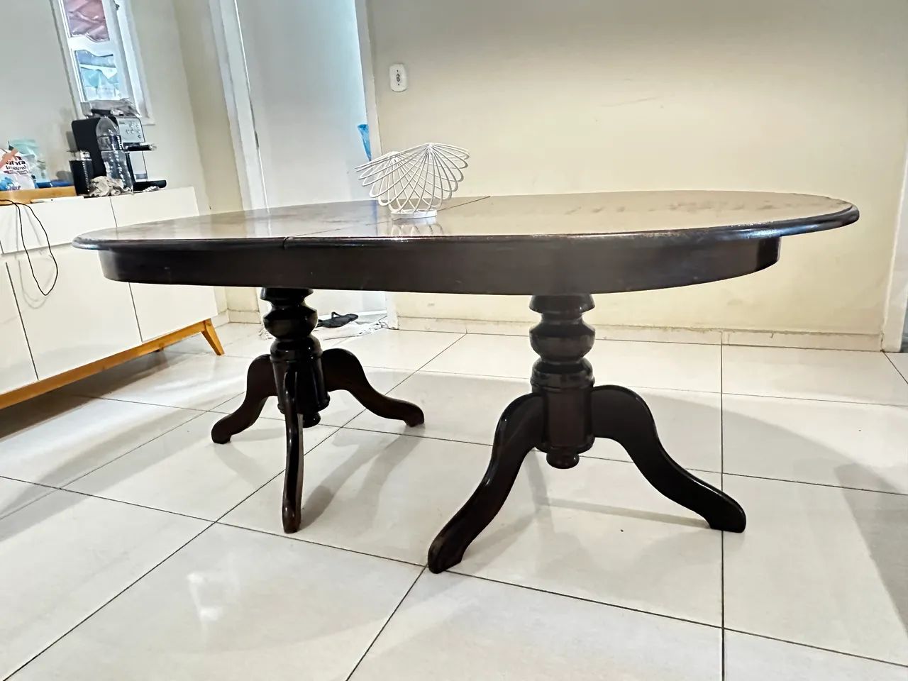 Mesa de Madeira Extensível - SÓ A MESA - Foto 4
