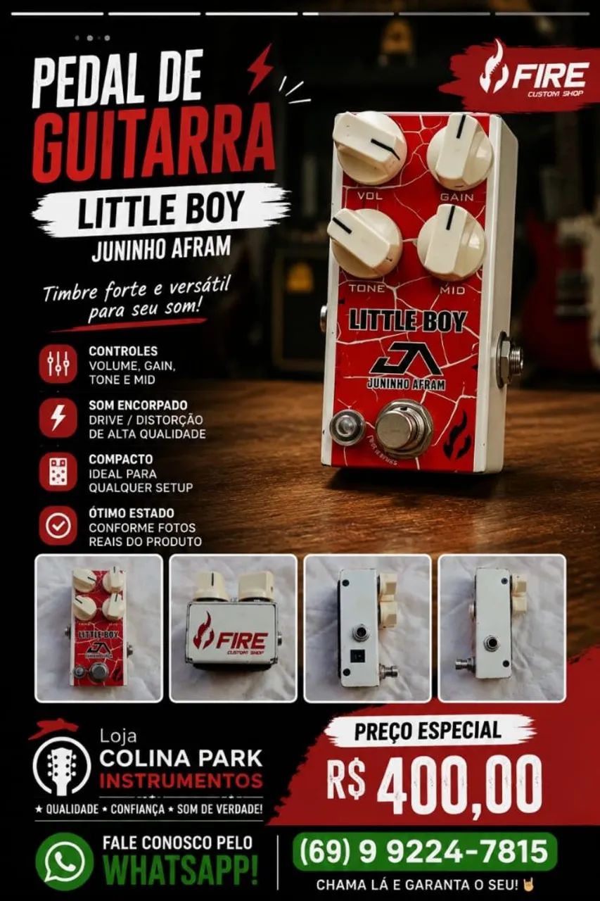 Pedal Little Boy Juninho Afran
