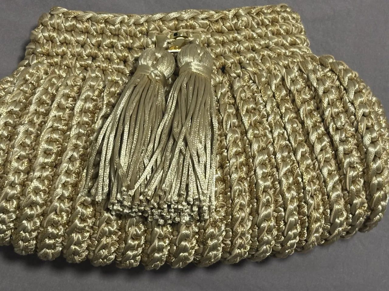 Bolsa crochê Catarina Mina  - Foto 3