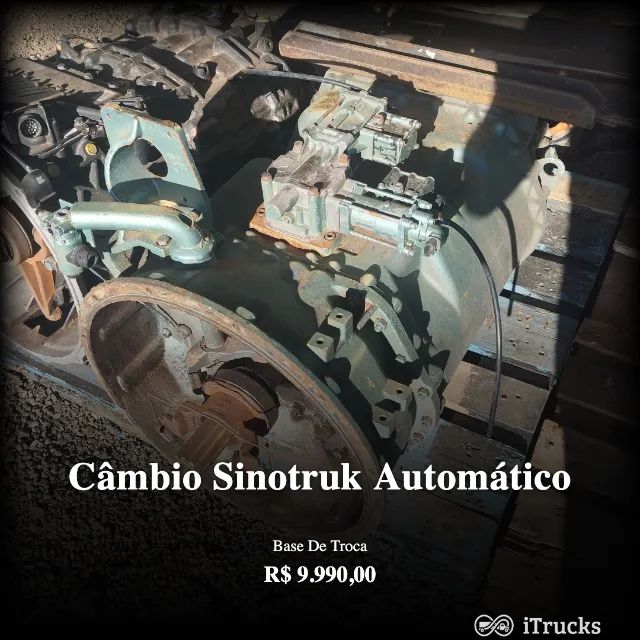 Câmbio Sinotruk Automático Caixa De Marchas