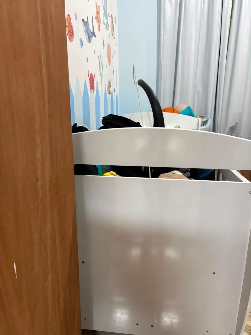 Berço bebê conforto e andaja  - Foto 4